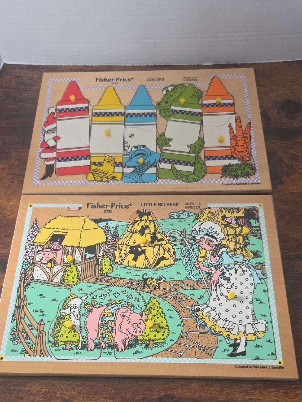 Fisher-Price Kids Puzzle Set (Colors/little Bo Peep)